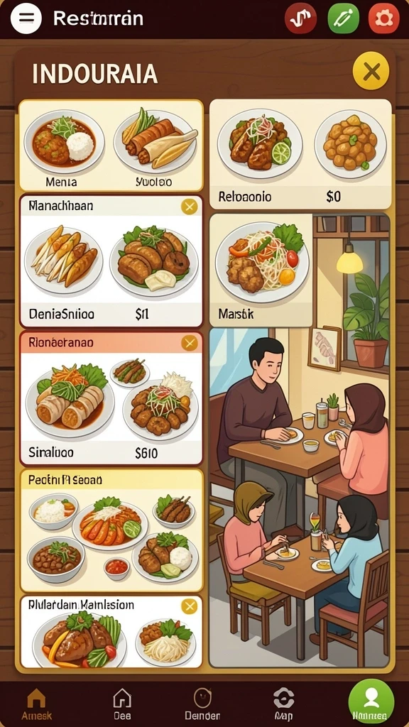 Beragam pilihan permainan yang seru untuk dimainkan.