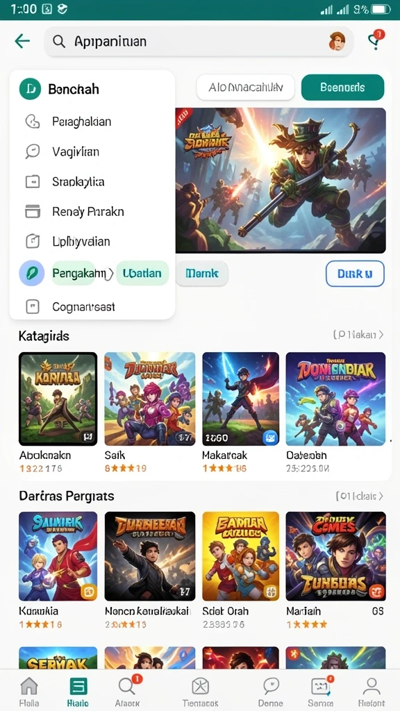Fitur daftar tontonan pribadi yang memudahkan pengguna.