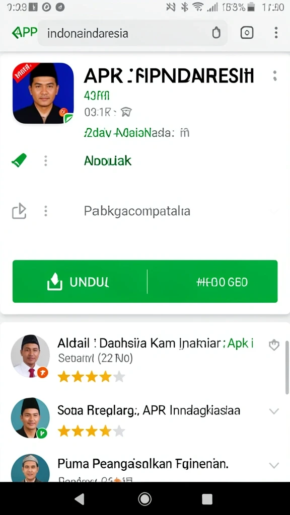 Screenshot ini menunjukkan grafis berkualitas tinggi dari karakter dalam permainan.