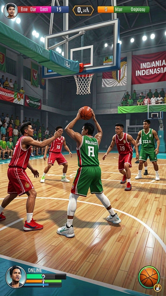 Gameplay seru dengan tantangan yang bervariasi di setiap level.