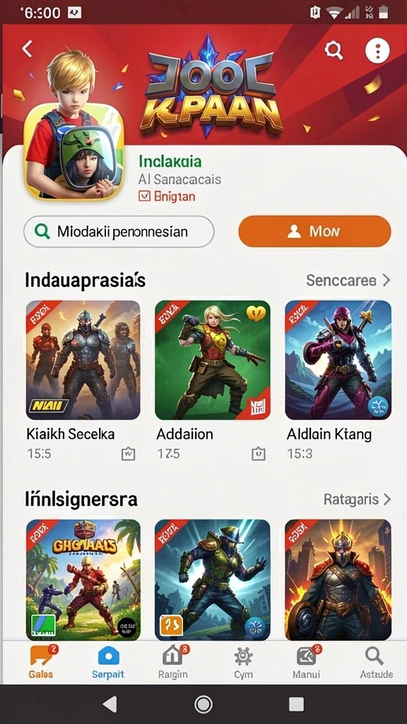 Beragam pilihan permainan yang mengasyikkan.