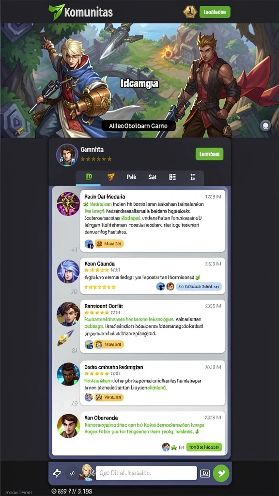 Tampilan antarmuka utama GLORY777 yang menarik.