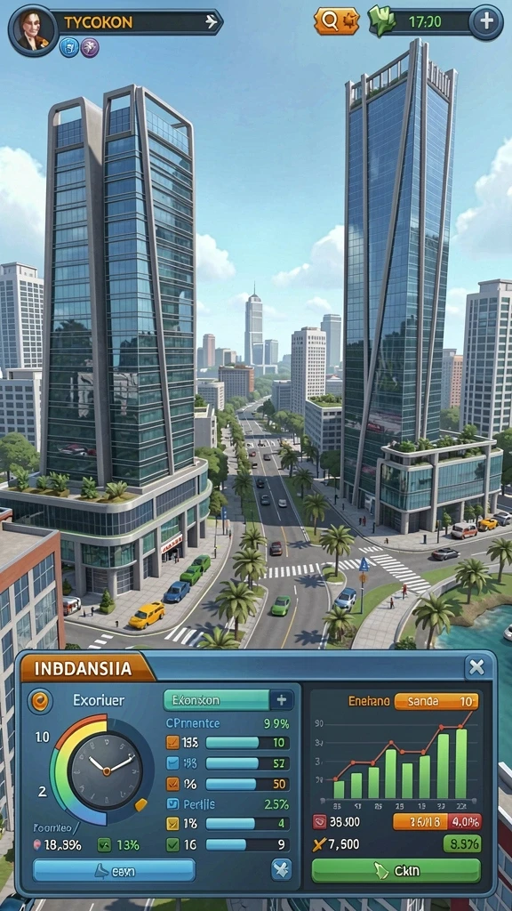 Tampilan antarmuka yang menarik dan user-friendly.