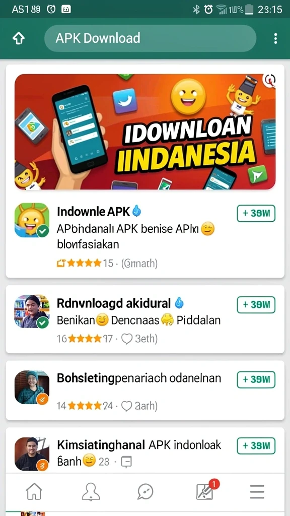 Fitur sosial yang memungkinkan interaksi dengan pemain lain.