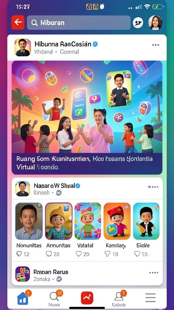 Tampilan antarmuka yang intuitif dan menarik.