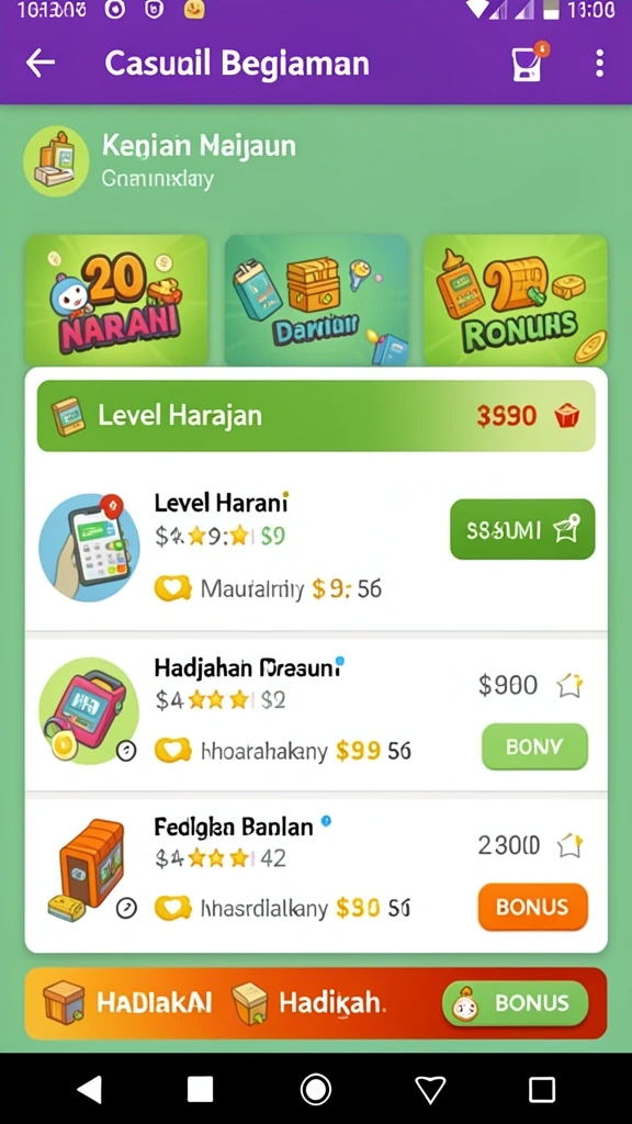 Pengalaman bermain yang mendebarkan dan imersif.