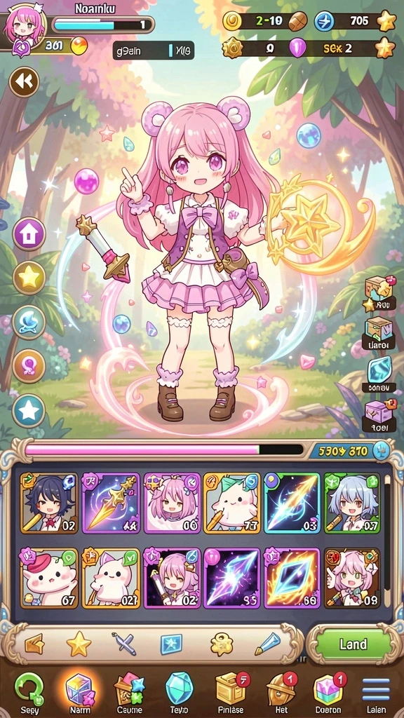 Screenshot menampilkan beberapa tema slot yang tersedia.