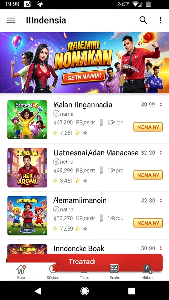 Sistem reward yang memotivasi pemain.