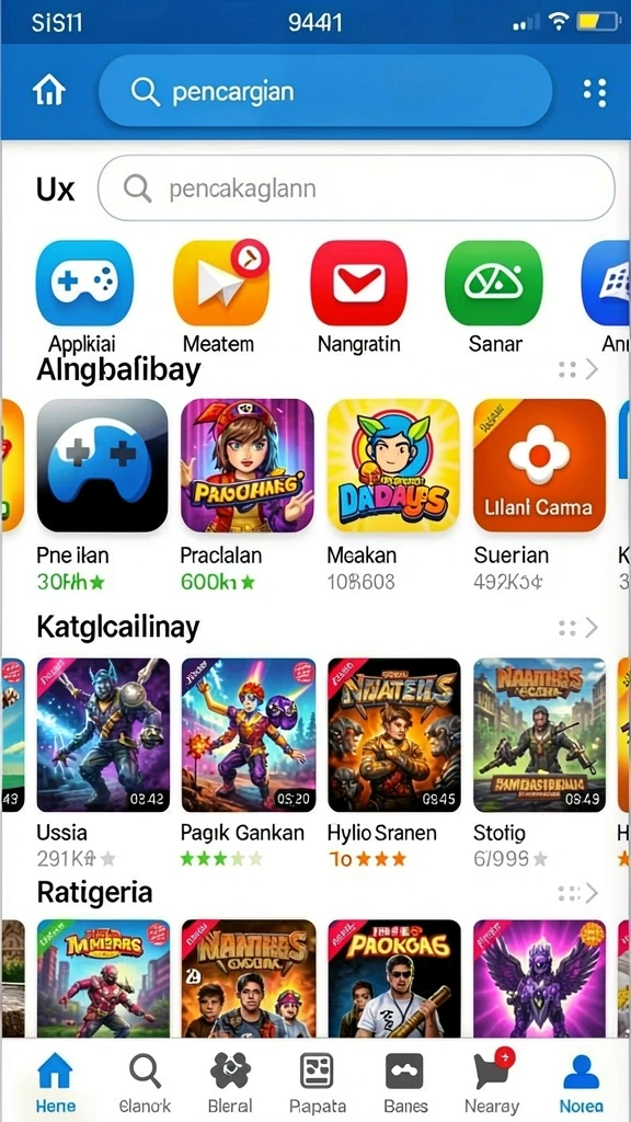 Level menantang untuk diuji.