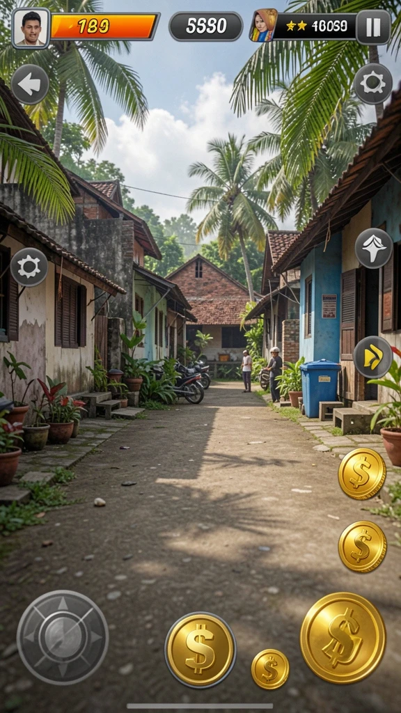 Pilihan permainan yang bervariasi dan menghibur.