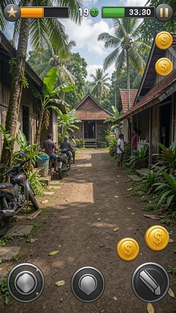 Tampilan antarmuka yang bersih dan modern.