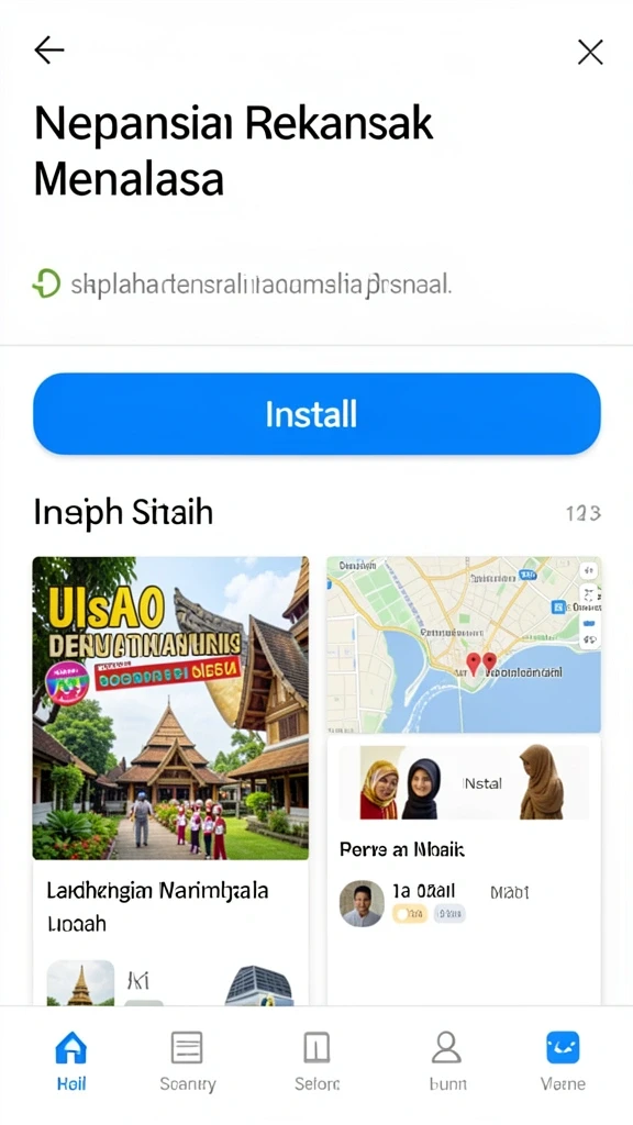 Fitur notifikasi untuk hasil dan promo terbaru.