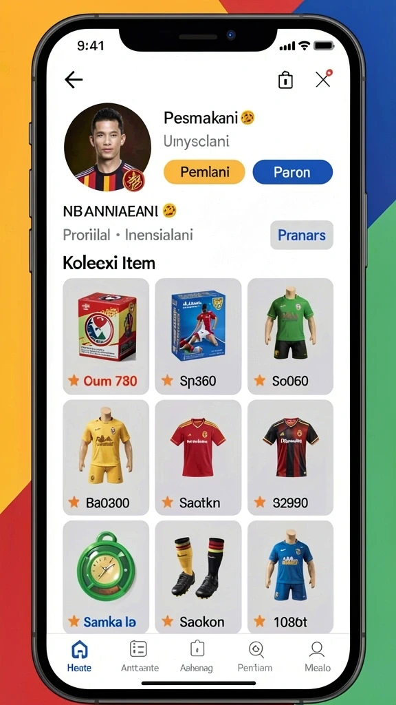 Tampilan antarmuka yang ramah pengguna dan menarik.