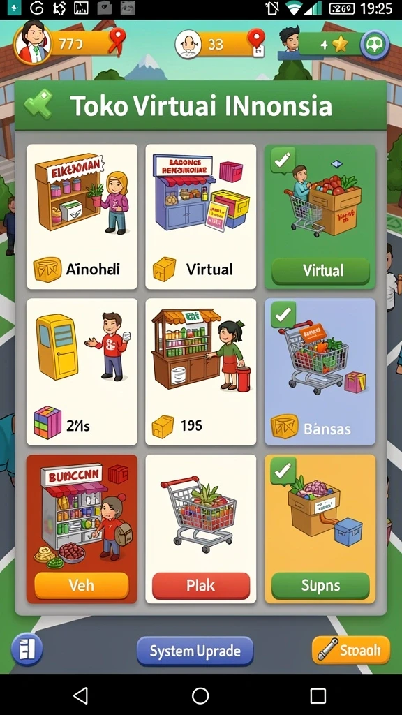 Mode multiplayer yang memungkinkan bermain dengan teman.