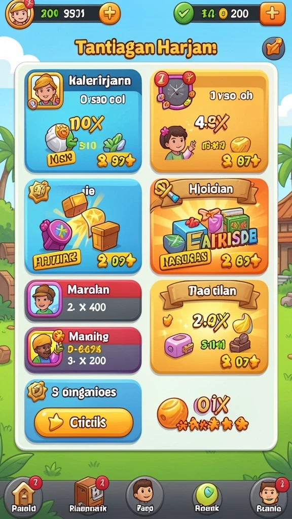 Tampilan antarmuka yang menarik dan intuitif.