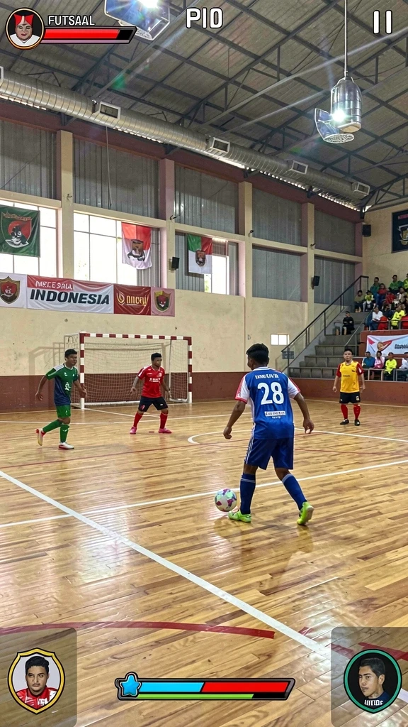 Fitur interaksi sosial yang meningkatkan keseruan permainan.