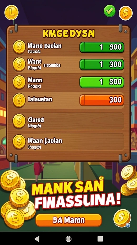 Efek suara yang menambah atmosfer permainan.