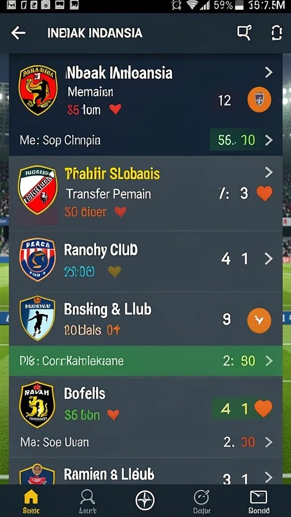 Mode turnamen yang menantang dan seru.