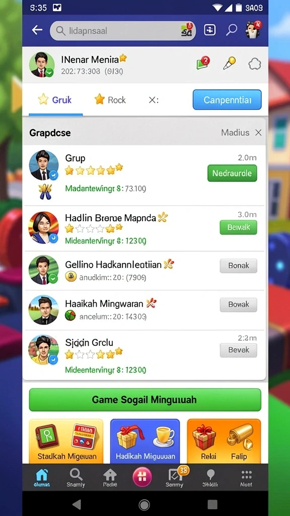 Tampilan grafis yang menakjubkan.