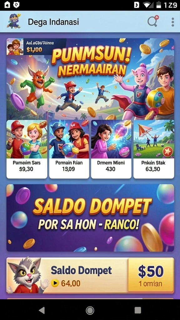Screenshot dengan berbagai item dan senjata yang bisa digunakan.