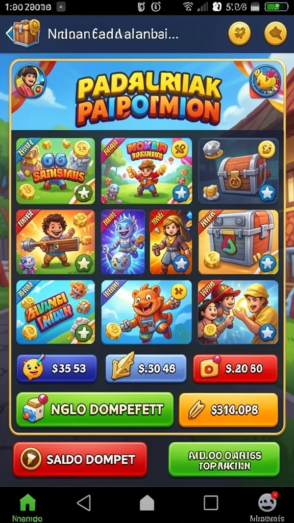 Gameplay aksi yang seru dengan berbagai karakter unik.