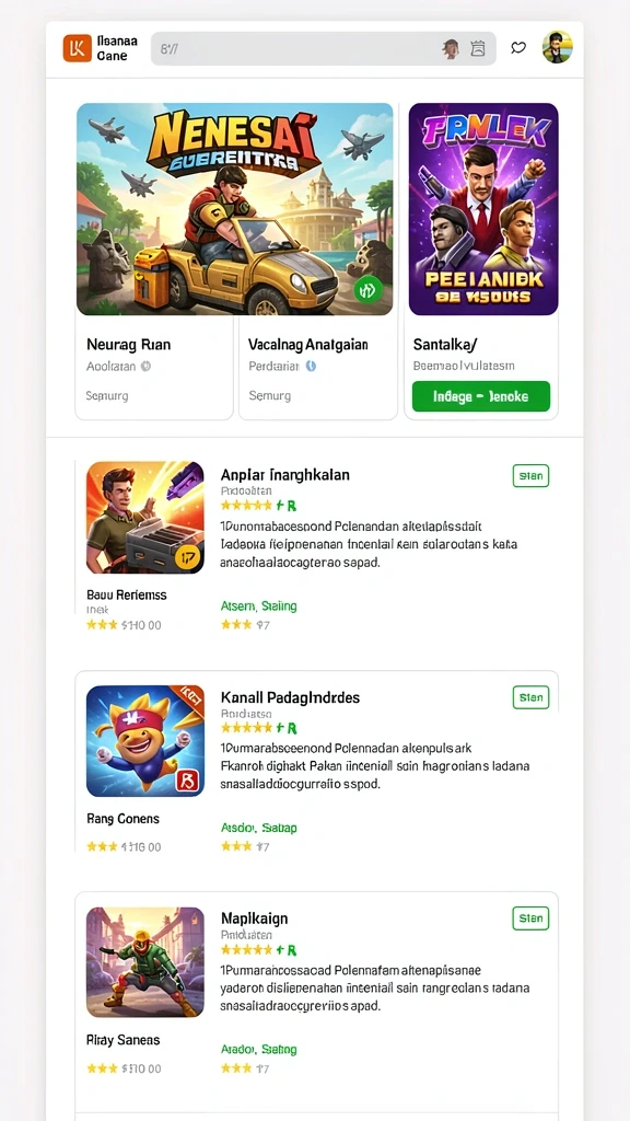 Tampilan antarmuka pengguna yang menarik dan mudah digunakan.