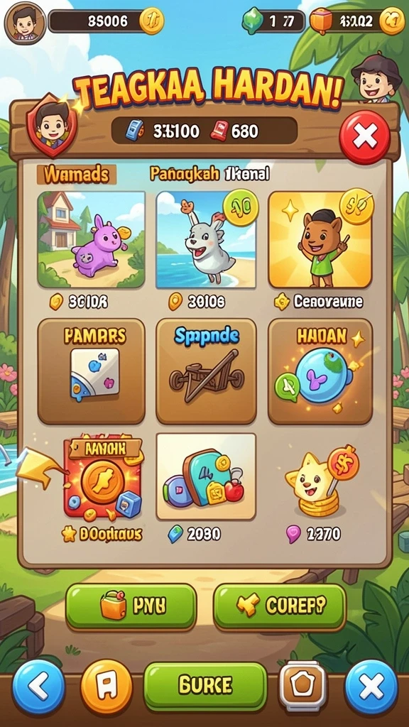 Sistem bonus yang bermanfaat bagi pemain baru.