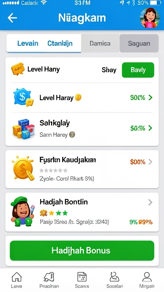 Menawarkan berbagai jenis permainan menarik.