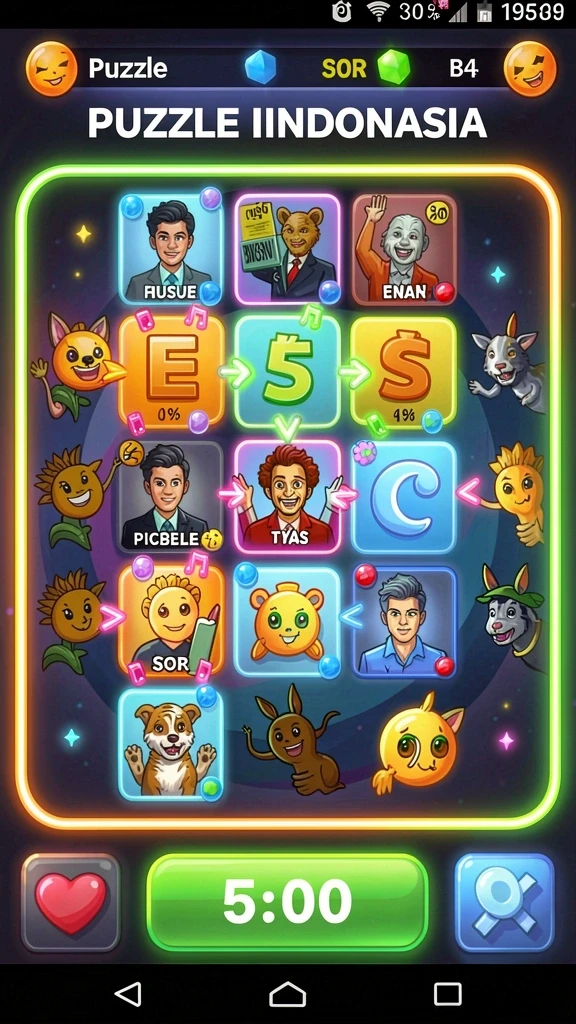 Mode permainan multiplayer yang seru dan kompetitif.