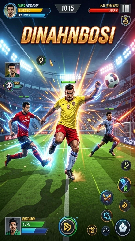 Tampilan antarmuka utama yang menarik dari TIMNAS4D.